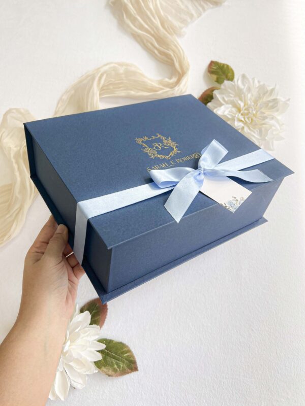 Caixa G Avulsa 25X20x8 (Cartonagem) COLORIDA+METALIZADO – Le Poa