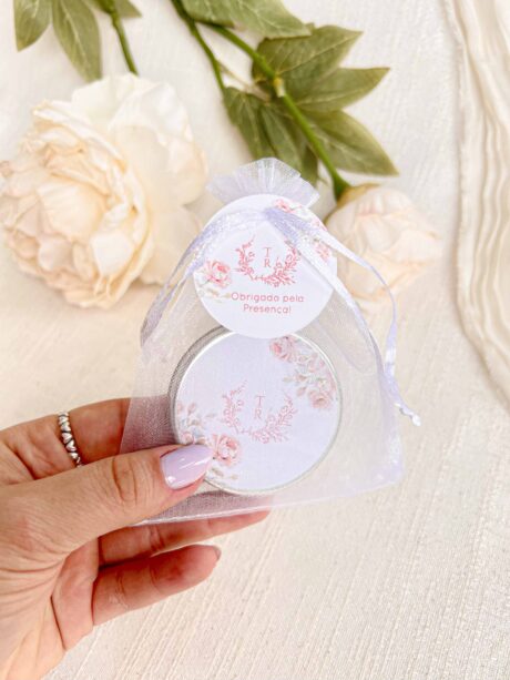 Vela Aromática Lembrancinha Latinha - Personalizada - 20G